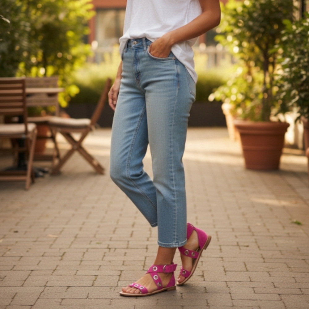 NEW Halogen pink sandals - Picture 6 of 16